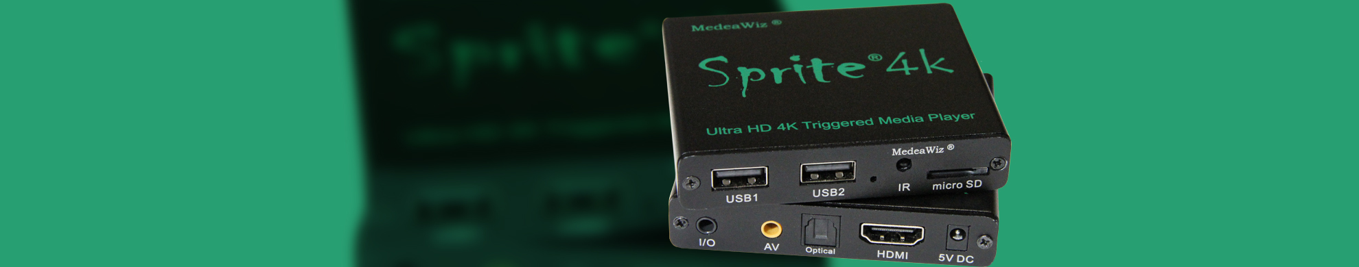 Sprite® 4K UHD media player