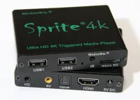 Sprite 4K DV-S4 UHD media player.