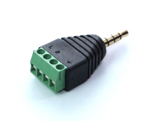 DV-IOA 3.5mm jack to screw terminal I/O adapter 